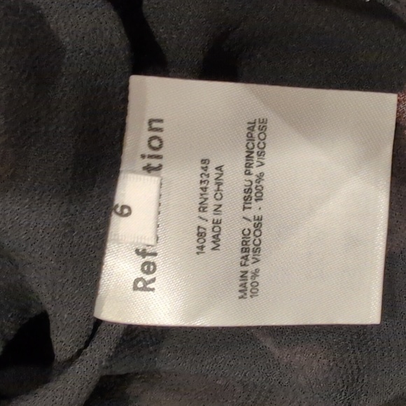 Reformation Christine Mini Dress Rosalia - Picture 6 of 10